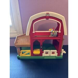 Fisher Price Little People Animal Farm Red Barn 2005